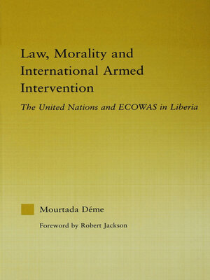 cover image of Law, Morality, and International Armed Intervention